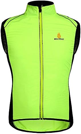 Sports Vest Cycling Riding Jackets Windproof Breathable Jersey for Outdoor Sportswear By XKMJT