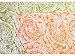 Tululah Designs Gypsy Print Orange Print Placemat Set Set of 4