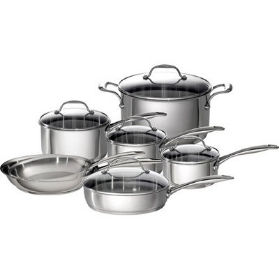 Oneida Pro Series 12 Piece Stainless Steel Cookware Set (673535) product image