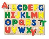 Large Wooden See Inside ABC 26-piece Puzzle