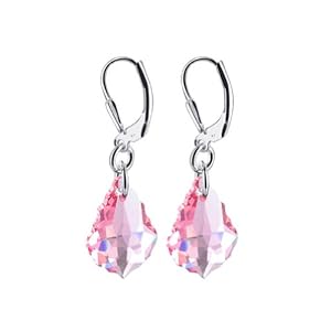 Amazon.com: SCER310 Sterling Silver Pink C