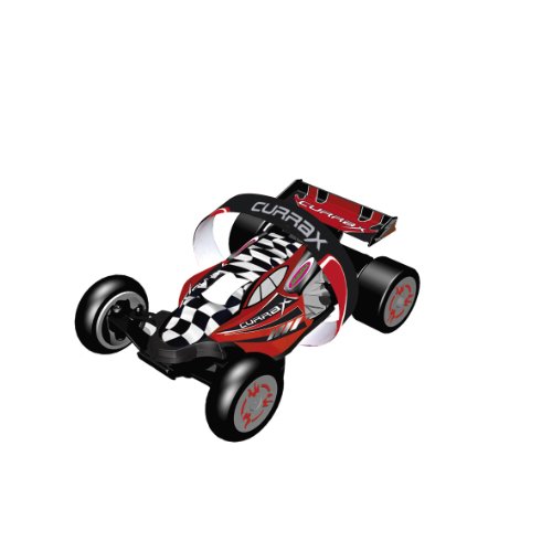 Jamara 403620 - RC Currax MiniBuggy Turbo 27 MHz Flaggendesign inklusive Fernsteuerung mit integriertem Ladeger&auml;t