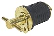 Moeller Turn-Tite Boat Bailer Plug (1-Inch, Brass)