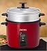 Kitchen & Housewares : Aroma ARC717-1NGR 7 Cup Pot Style Rice Cooker, Red