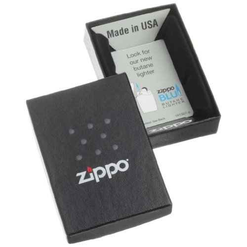 Original Zippo en laiton - gravure sur le côté avant, texte/image(JPEG) et position séparément par e-mail via Amazon