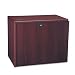 Office Products : 10700 Series Right Return Shell, Mahogany, 36w x 24d x 29-1/2h