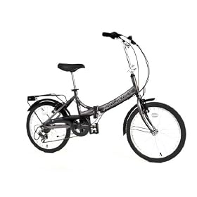 Raleigh Stash Unisex Folding Bike - Silver, 20 Inch