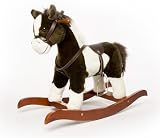 Rocking Horse Brown/White 66 cm