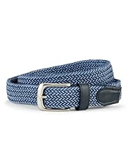 Plaited Square Buckle Stretch Belt