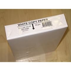 Kopierpapier, DIN A 4, 1000 Blatt, 80g/m� f�r Hewlett Packard, Lexmark, Canon, Brother, Epson, Olivetti, Xerox, Sharp, Dell, Oki, Samsung, Philips