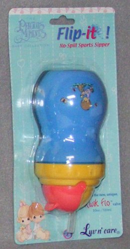 Precious Moments Flip-It! No-Spill 10 ounce Sports Sipper - Boy