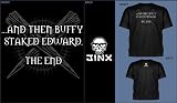 Buffy Staked Edward T-Shirt (Medium)