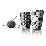 Nordic Wool Thermo Cup (Set of 2) Color: Orange / Yellow