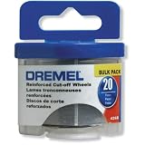 Dremel 426B 20 Piece 1-1/4-Inch Reinforced Rotary Tool Cut-Off Wheels
