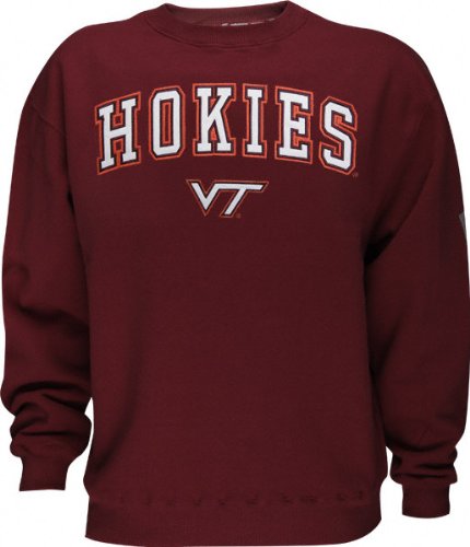 Buy Virginia Tech Hokies Automatic Fleece Crewneck Sweatshirt