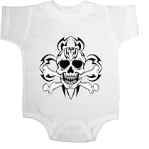 Tribal Tattoo Skull Baby Ultrasoft Onesie