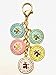 My Lucky 2019 Feng Shui 5 Elements Mirror Amulet (Pastel) Keychain