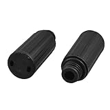 uxcell　エアーコンプレッサーオイルプラグ　ノンスキッドハンドル　プラスチック　おねじ直径 15mm