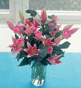 Rose and Lily Bouquet