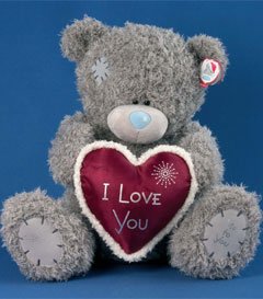 Childrens Toyshop  Toys : Me To You 24" Bear - With Heart - I Love You