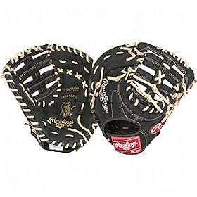 Rawlings Heart of the Hide Dual Core First Base Baseball Glove (Black, 13-Inch)
