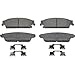 Wagner Brake ThermoQuiet QC1194 Ceramic Disc Brake Pad Set