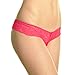 Angelina 2-Pair-Pack Sexy Lace Crotch-less Panties