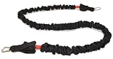 Red Tube Band Shielded with Nylon Sheath by Body Bands | Carabiner Ends | Medium Resistance | 48