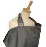 SLATE GREY Breast Feeding Cover - Discrete feeding anywhere!