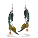 Mullanium Jewelry Nature Inspired Fern Earrings #NA31 MUE GE