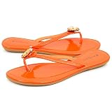 Bamboo Disco01 Flats 7.5 Orange