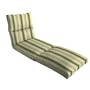 Arden Beauville Stripe Grass Cartridge Chaise Cushion