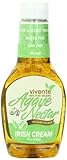 Vivente Organic Agave Nectar with Fiber, Irish Cream Flavored, 12.17 Ounce