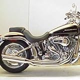 95-06 Harley FLH D&D Chrome Boarzilla LOUD Full Exhaust - Part No. 507-32B