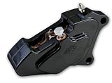 Pro-One 602210B Billet Caliper, Front Right, 4-Piston,... Pro-One 602210B Billet Caliper, Front Right, 4-Piston,...