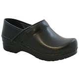 FACTORY 2ND - Sanita Professional in Black Cabrio Leather