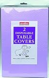 from Just For Fun Disposable Tablecovers (pack of 2, Caroline brand) - Lilac