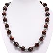 EXP Handmade Tiger Eye & Silver Necklace