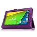 Infiland NeuTab N7 Pro 7'' / NeuTab N7S Pro 7'' case, Folio PU Leather Slim Stand Case Cover for NeuTab N7 Pro 7 / NeuTab N7S Pro 7 inch Quad Core Google Android Tablet, Purple