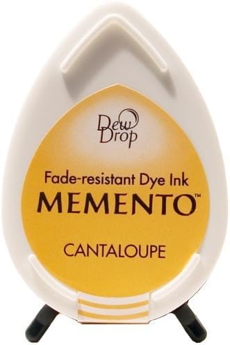 Memento Dew Drop Ink Pads Tsukineko Cantaloupe Dew Drop Pad by Tsukineko Co Ltd