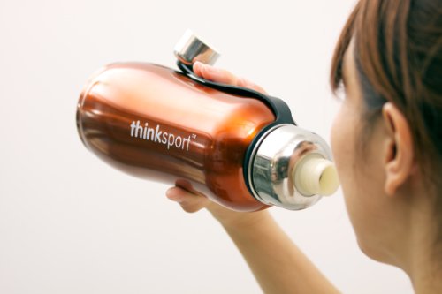 thinksport THB-SB75B Bidon Noir 750 ml