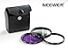 New 58mm 3-pc Photographic Lighting Filter Kit (UV, FLD, CPL) For Any 58 mm Lens