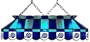 Imperial Utah Jazz Licensed 40-Inch Rectangular Stained Glass Billiard Table Light