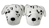 Aroma Home Fun For Feet Dalmation Dog Slippers