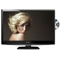 Odys Fino X22 54,6 cm (21,5 Zoll) LED-Backlight-Fernseher, Energieeffizienzklasse A (Full-HD, 50Hz, DVB-T, integrierter DVD-Player) schwarz