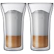 Bodum Assam Double-Wall Cooler/Beer Glass, Set of 2