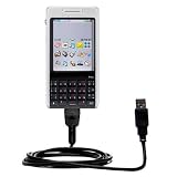 Classic Straight USB Cable for the Sony Ericsson P1c with Power Hot Sync and Charge capabilities - Gomadic Brand w/ TipExchange Technology