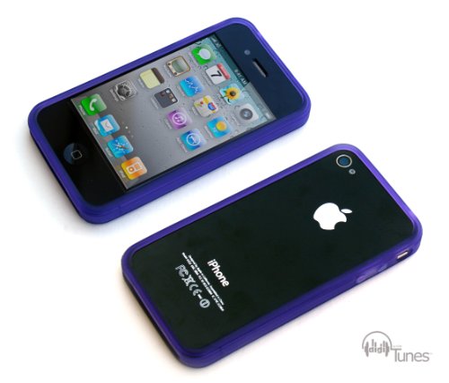 CCM® iPhone 4S 4th Generation Frame TPU Case Purple