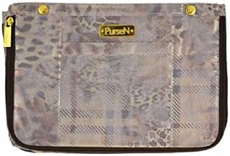 Pursen Illumin Purse Organizer, Metallic Gold, Medium
