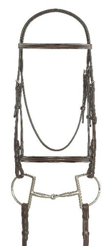 Ovation Plain Raised Bridle w/Laced Reins